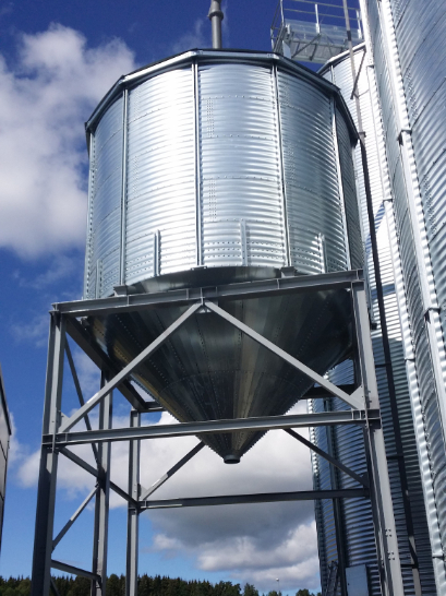Spissbunn silo